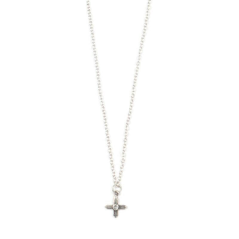 Tiny Zia Sterling Necklace