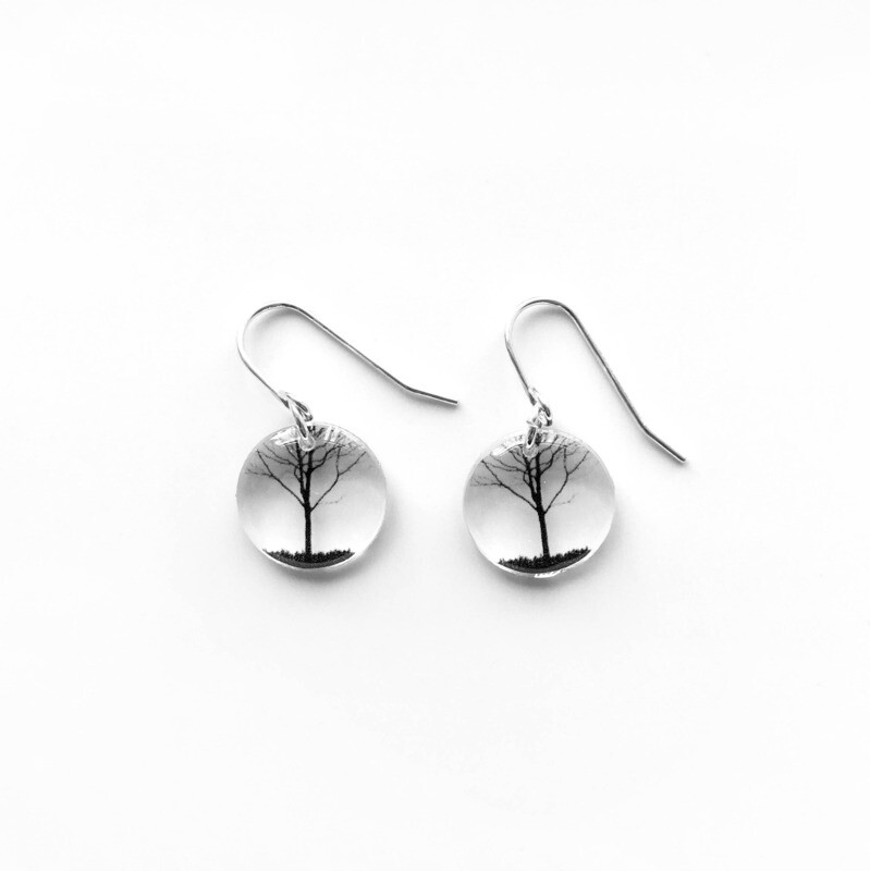 #21 Round City Tree Earrings