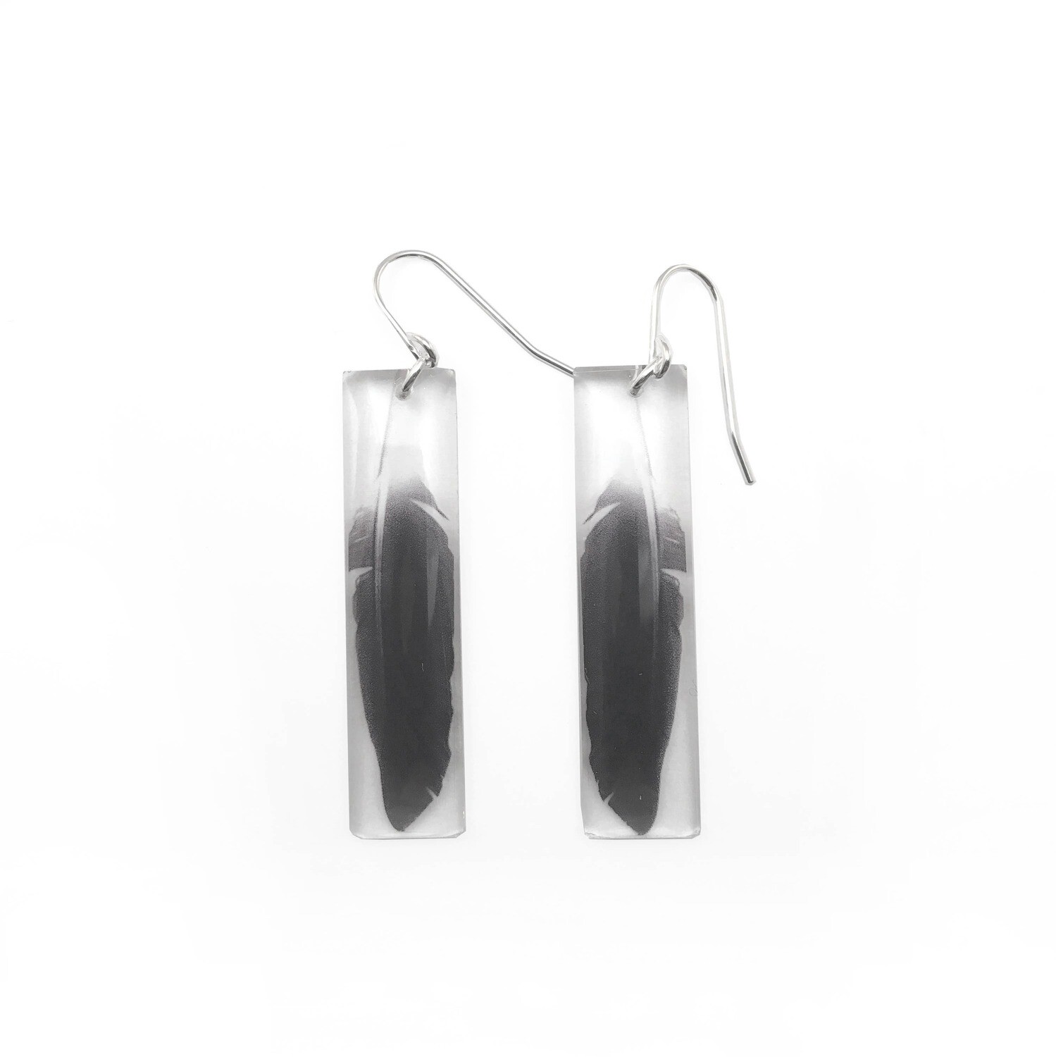 #33 Tall Feather Earrings