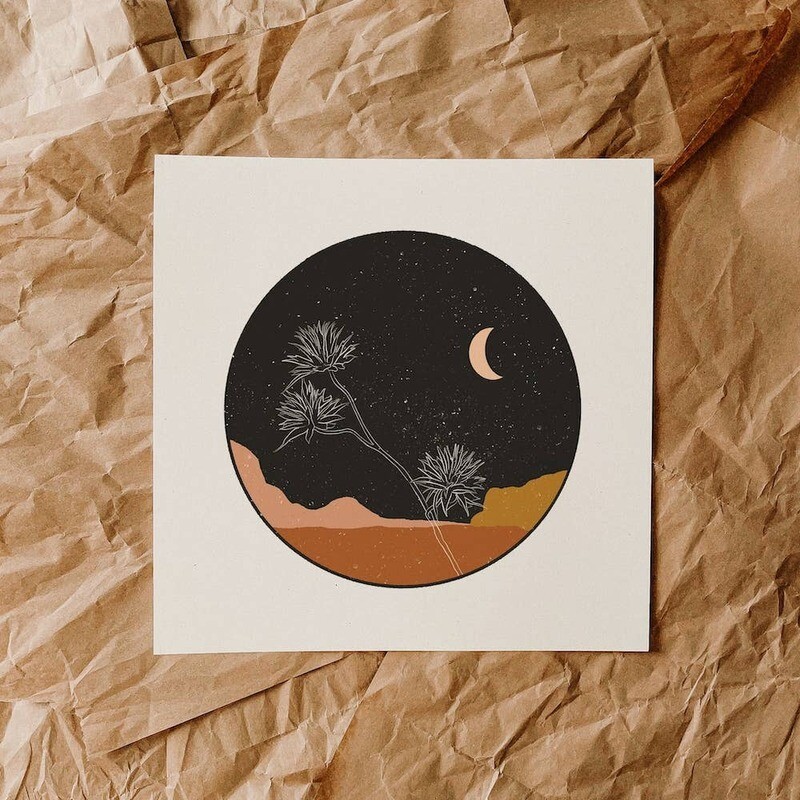 Night Blooms Print