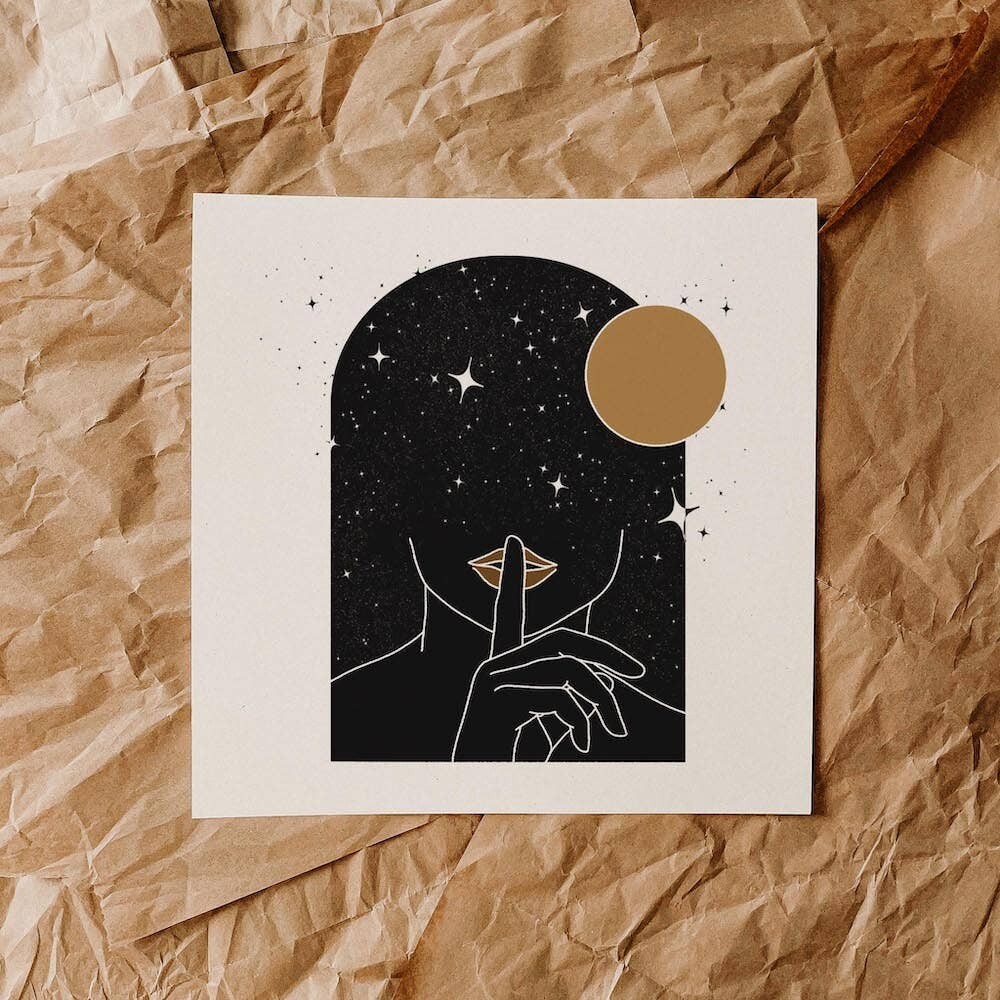 Unsaid Things Print