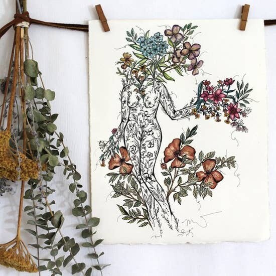 Offerings of Love Art Print (9x12)