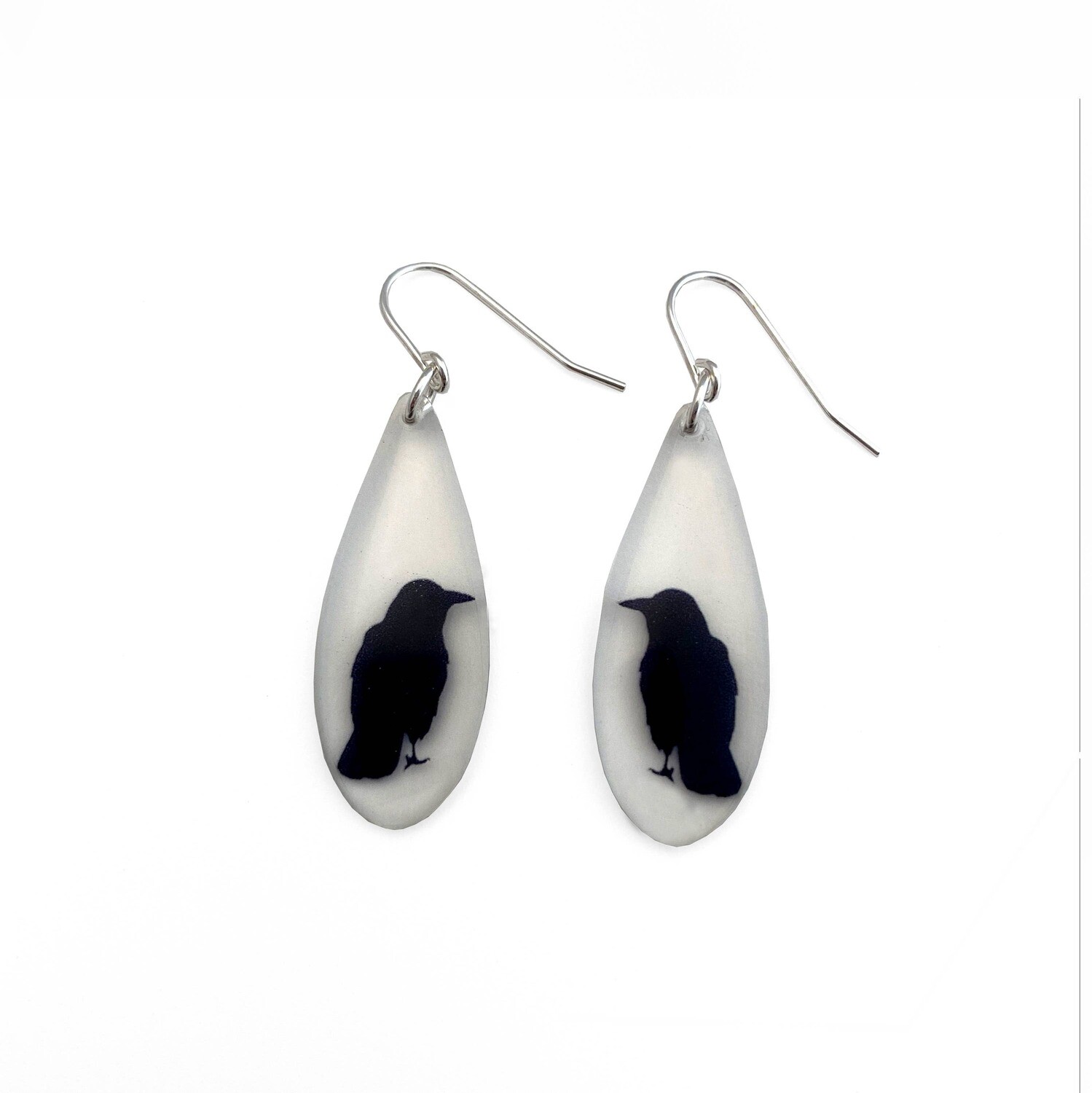 #20 Drip Crow Earrings