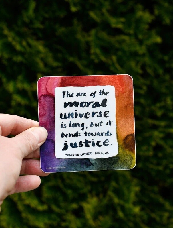 The Arc of Justice Sticker
