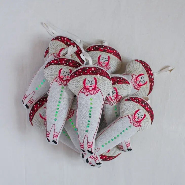 Molly Mushroom Lavender Sachet