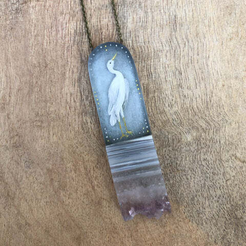 Heron Necklace