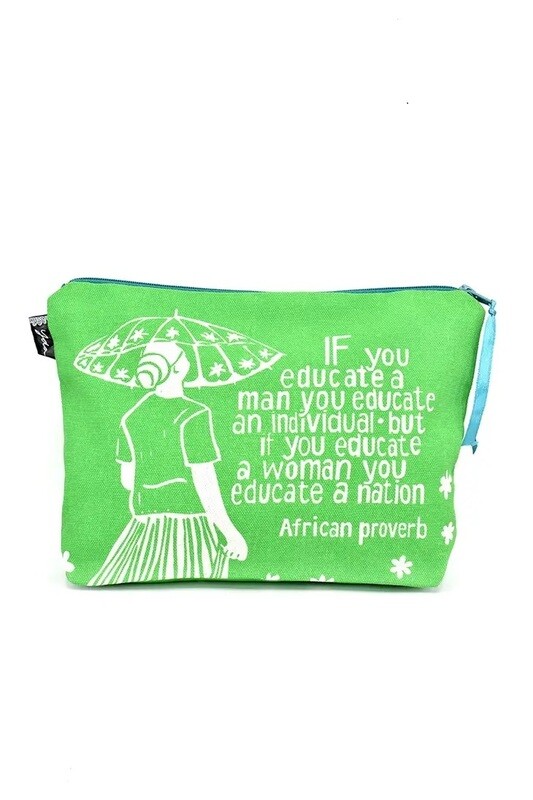 Educate A Woman Pouch