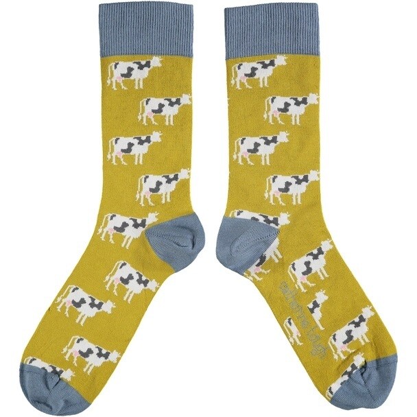 Cow Organic Cotton Socks
