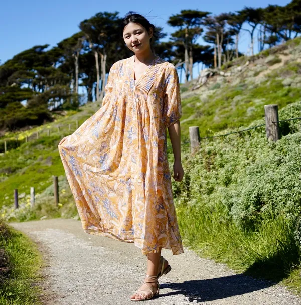 Mustard Dress