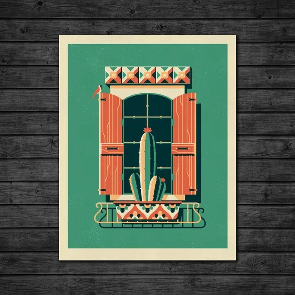 Oaxaca Art Print (11x14)