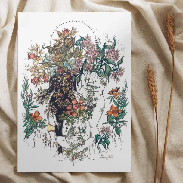 Sweet Seedlings Art Print (9x12)