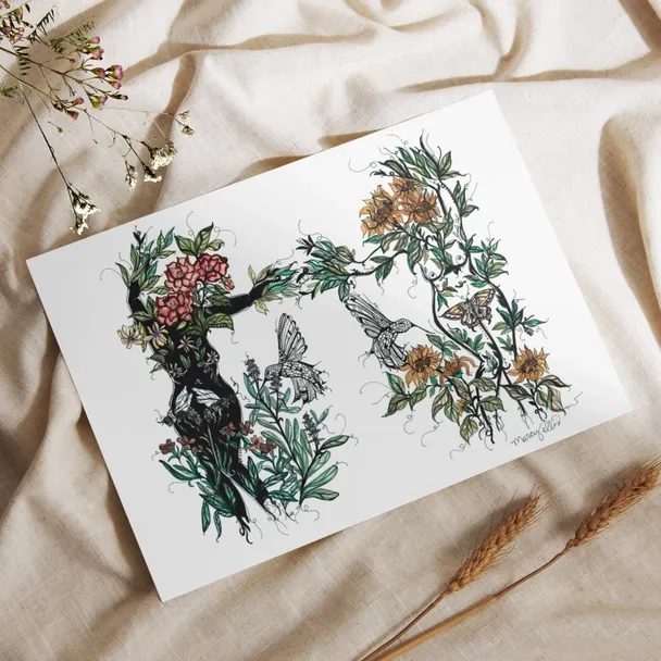 Sisters of Reawakening Art Print (9x12)