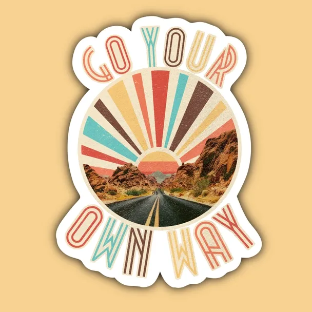 Own Way Sticker
