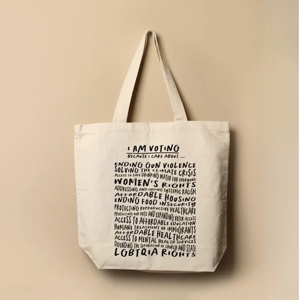 I Am Voting Tote