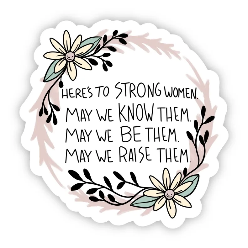 Strong Women Sticker