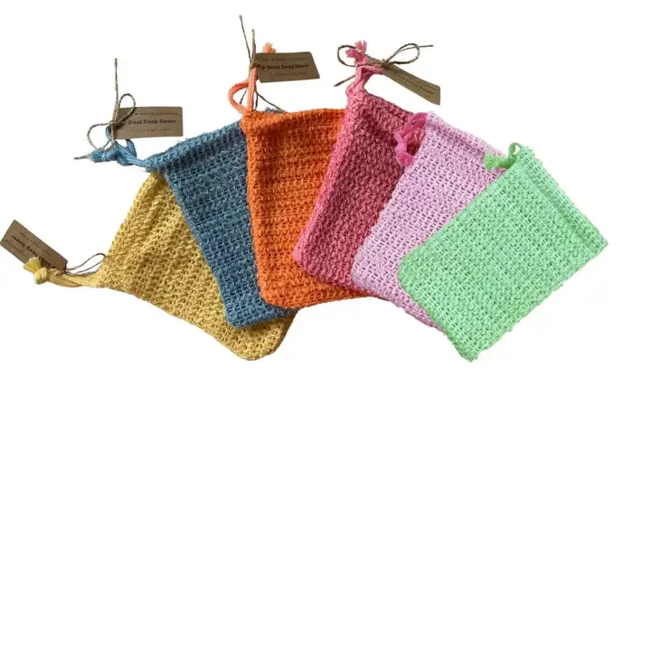 Sisal Soap Pouch