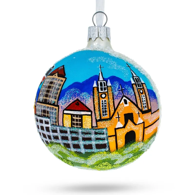 ABQ Hand-painted Ornament