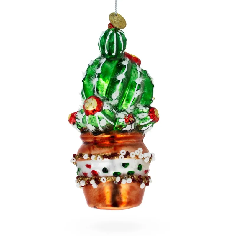 Xmas Cactus Ornament