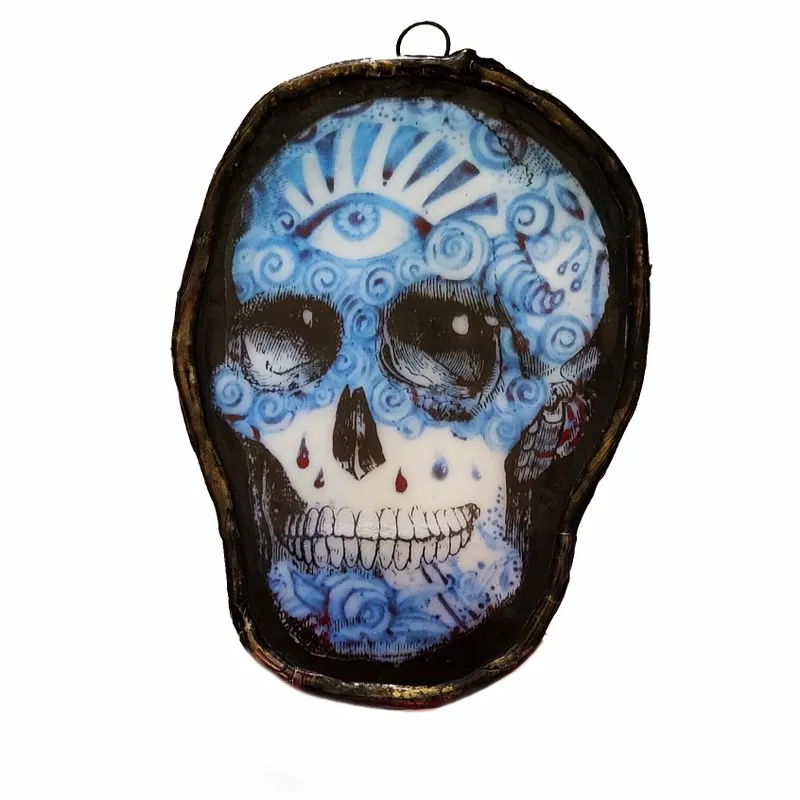 Eye of Death Art Glass