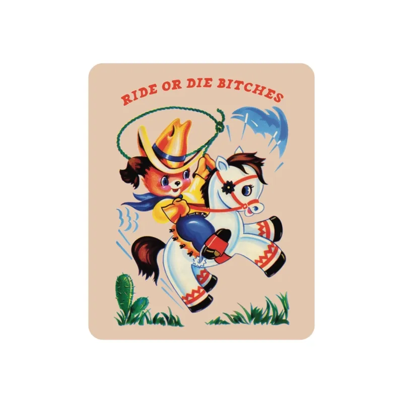 Ride or Die Sticker