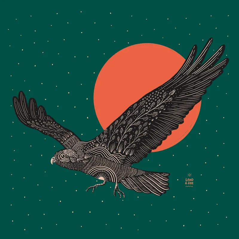 Osprey 8x8 Art Print