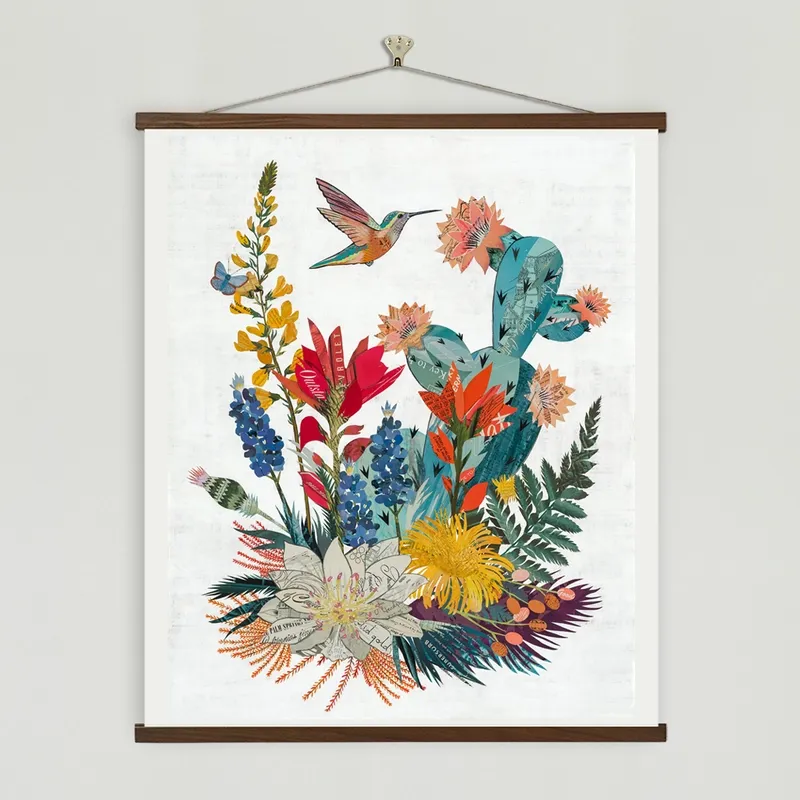 High Desert Posy 16 x 20 Art Print