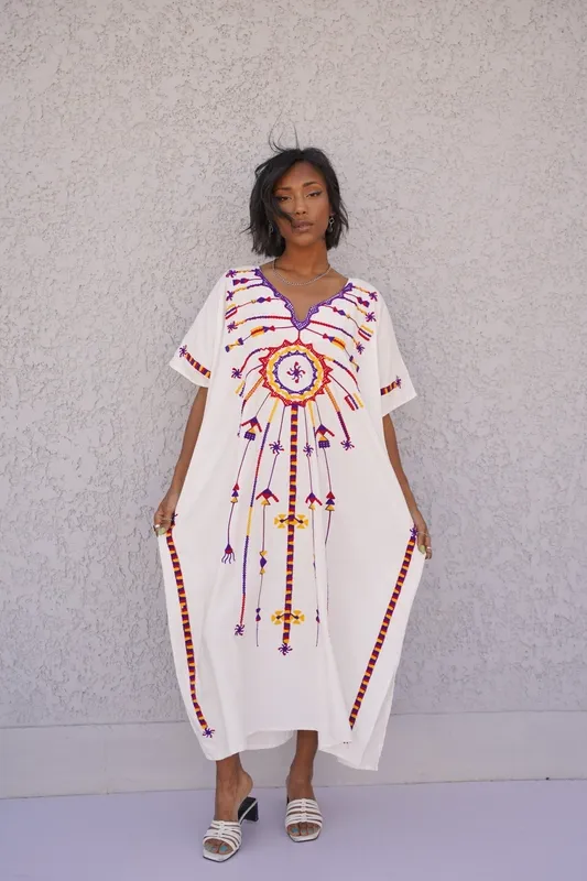Tribal Kaftan Dress