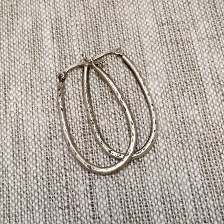 Stirrup Sterling Silver Earrings