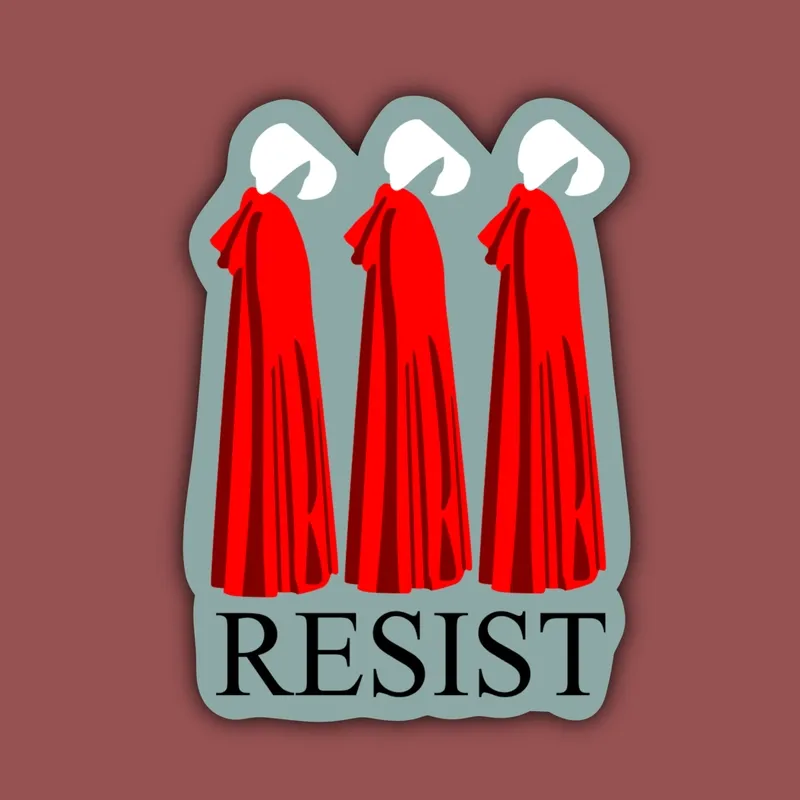Resist Handmaid Sticker