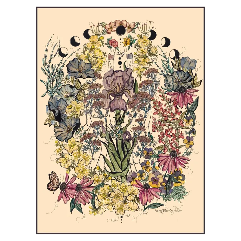 Our Secret Garden Art Print (9x12)