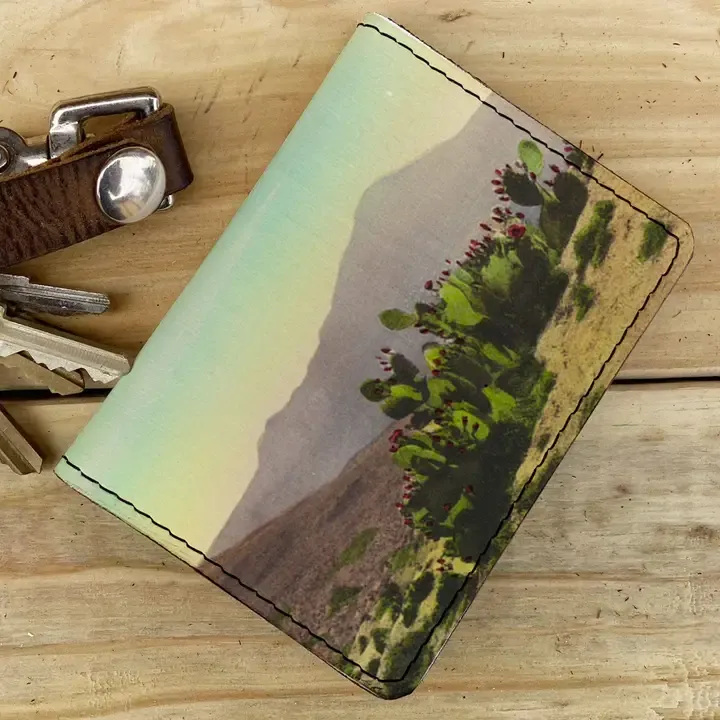 Vintage Desert Leather Wallet