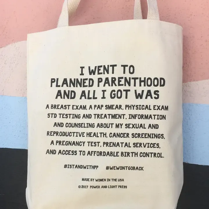 Planned Parenthood Tote