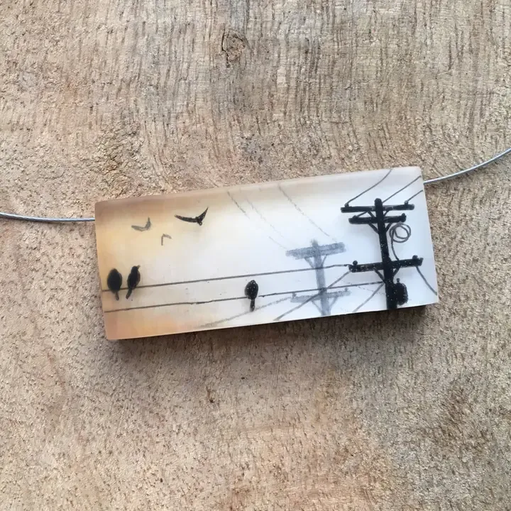 Lines &amp; Connections Necklace