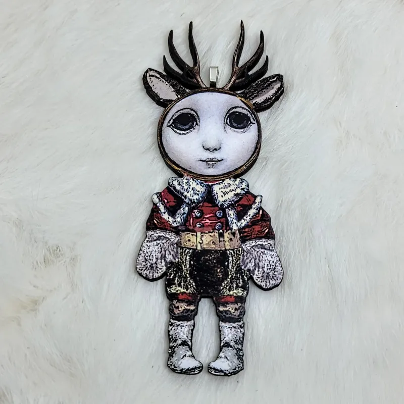 Xmas Reindeer Ornament