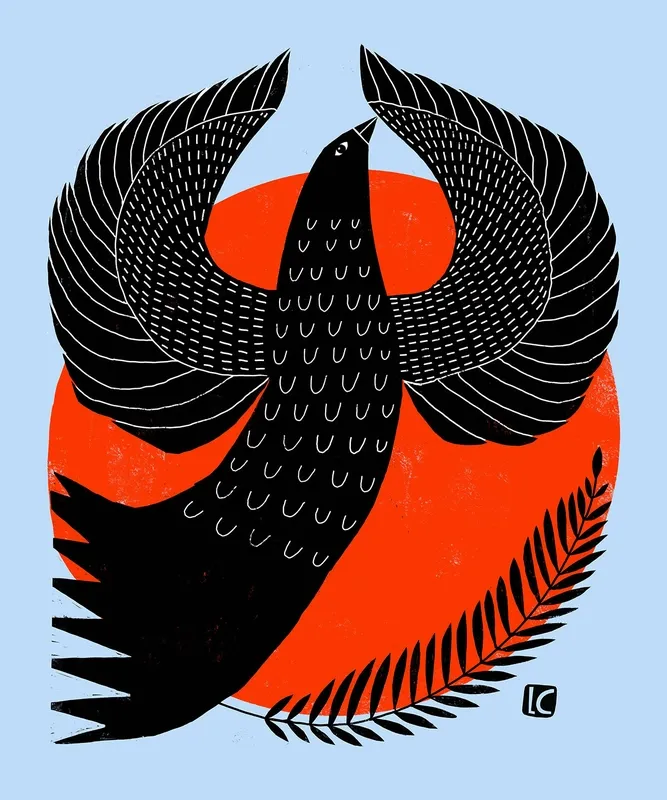 Phoenix Art Print 11x14