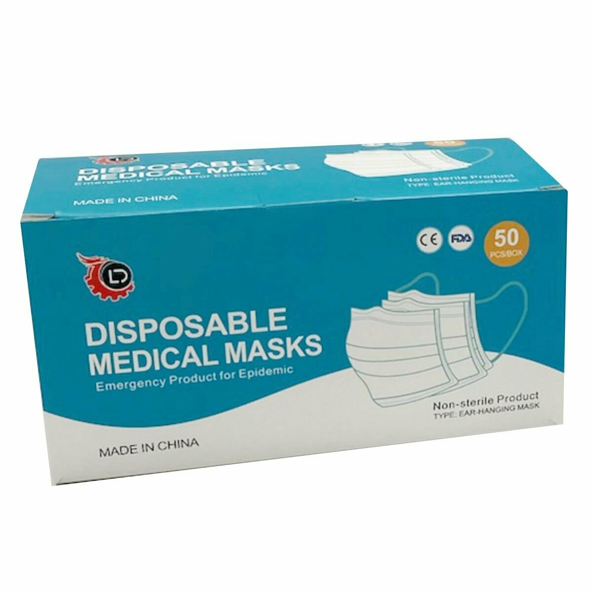 3-Ply Disposable Masks