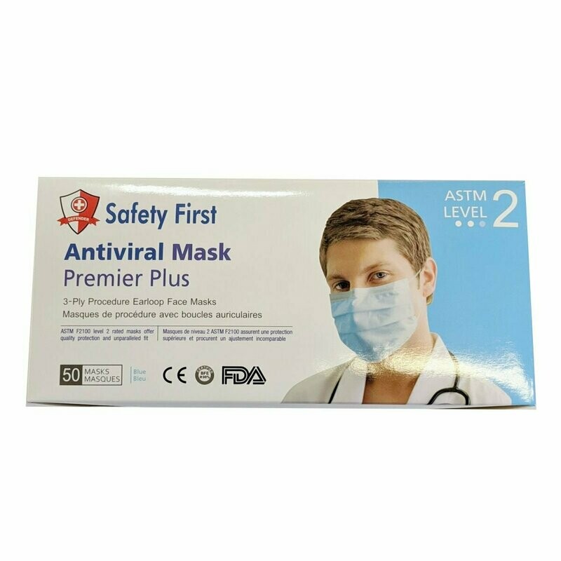 3-Ply Level 2 Disposable Masks