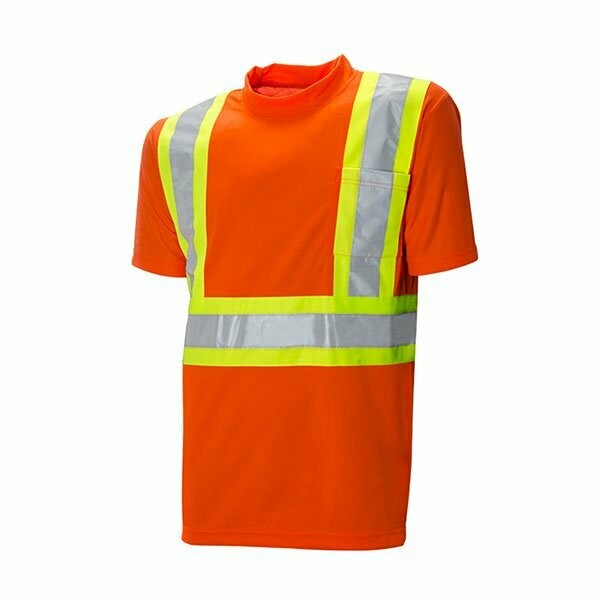 Cotton Traffic T-Shirt, Colour: Orange