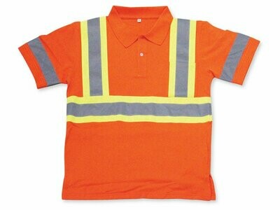 100% Cotton Polo Shirt with Collar