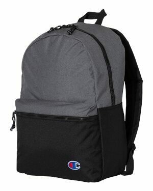 Champion 21L Script Backpack, Colour: Heather Grey/Black