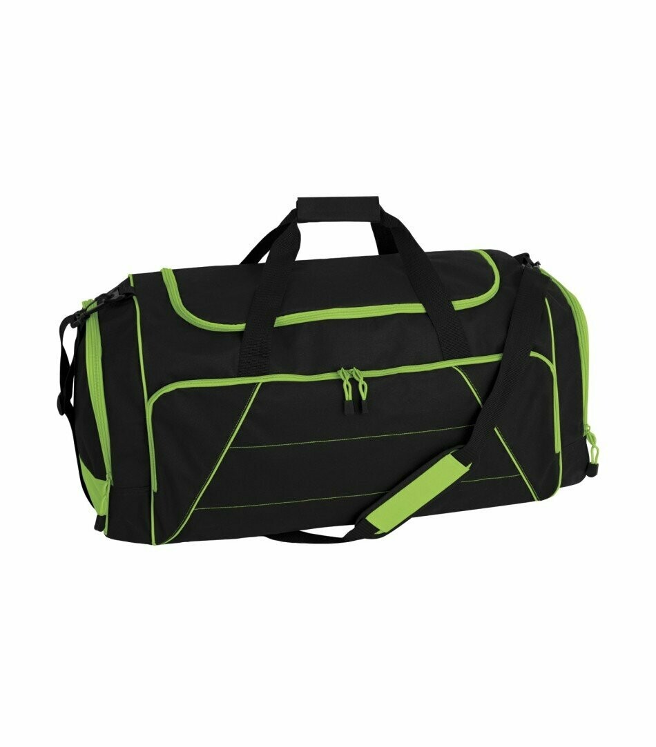 ATC Varcity Duffel, Colour: Black/Lime Shock