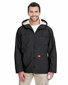 Dickies 8.5 oz. Sanded Duck Sherpa-Lined Hooded Jacket
