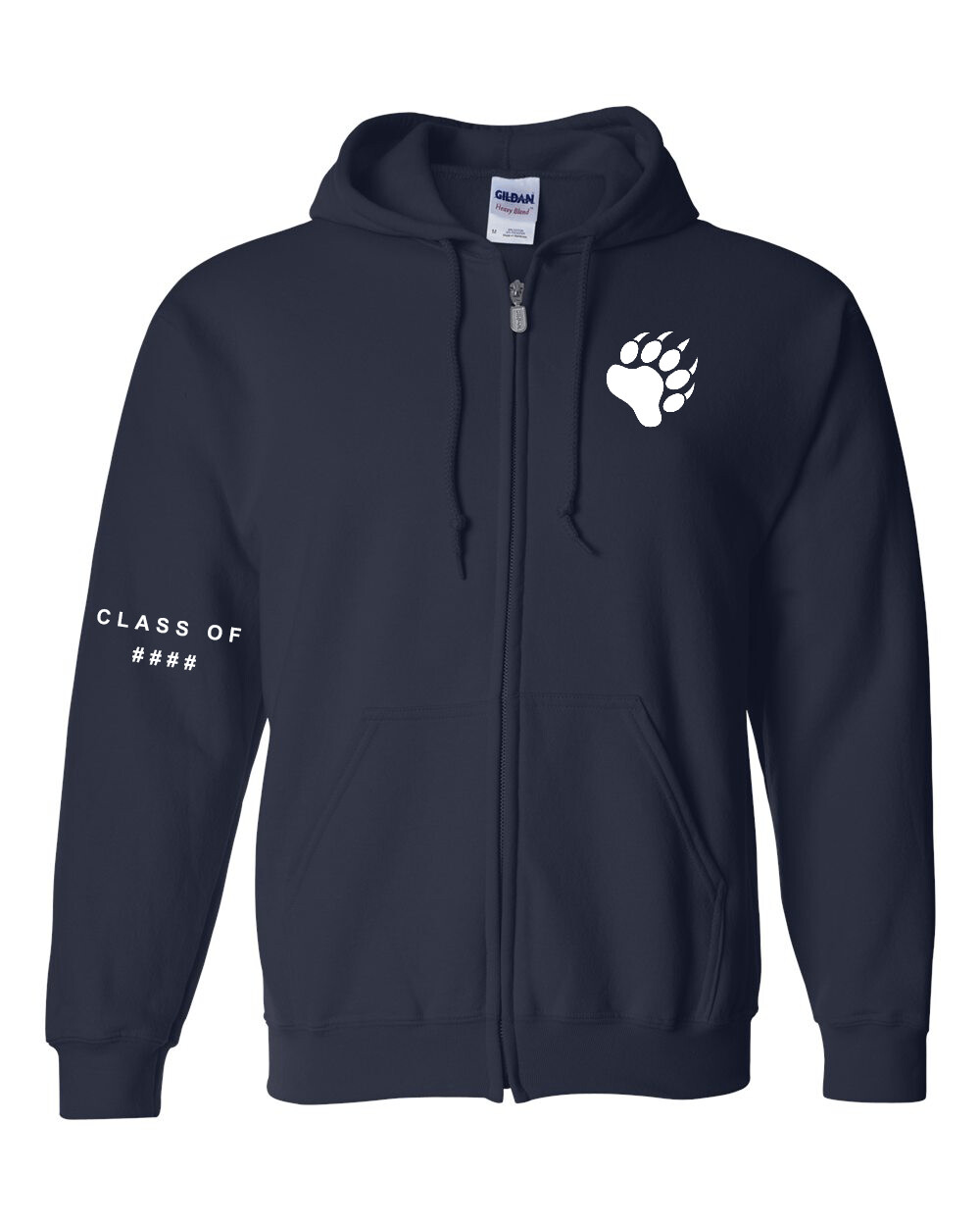 Alumni Zip Up Hoodie