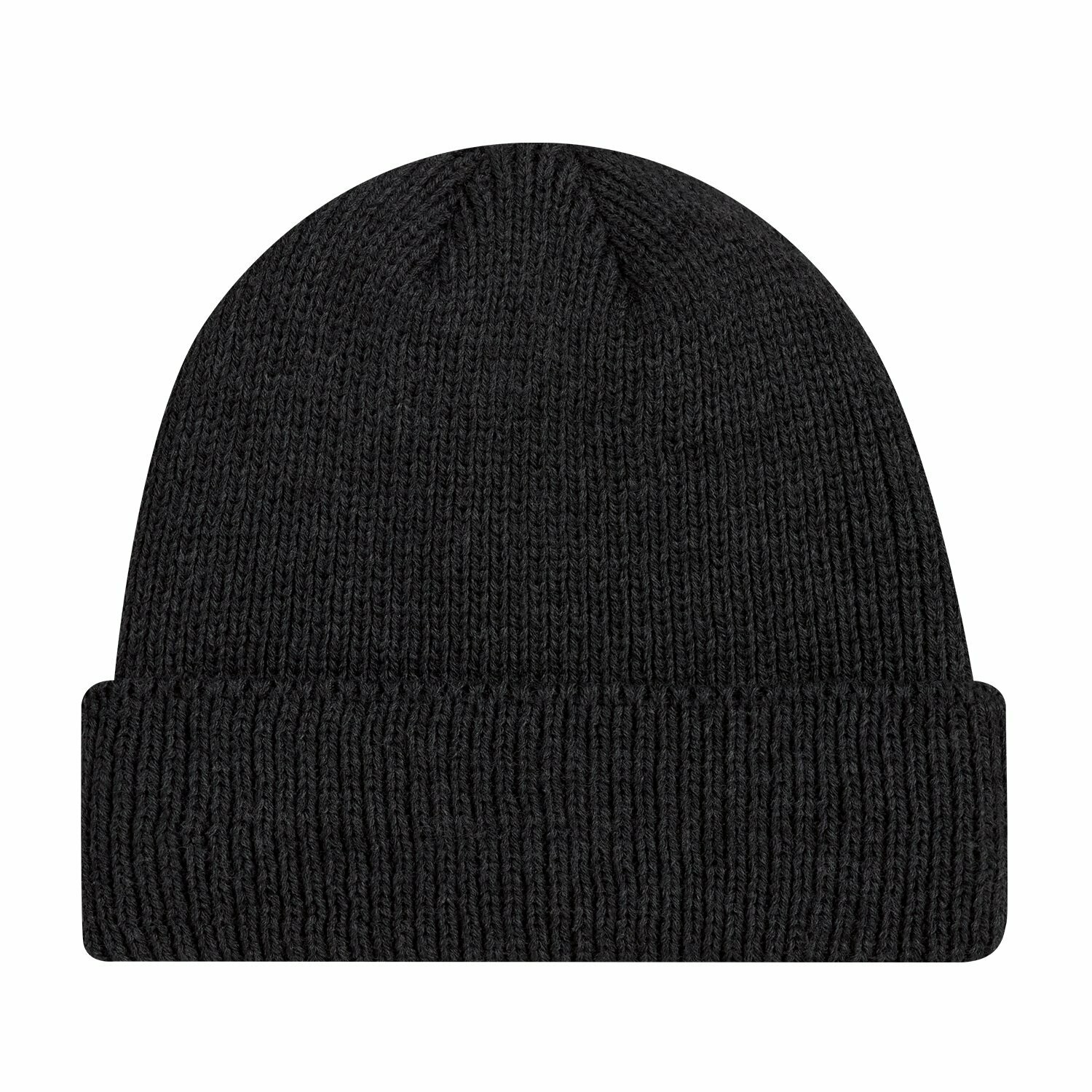 Acrylic Cuff Toque, Colours: Black