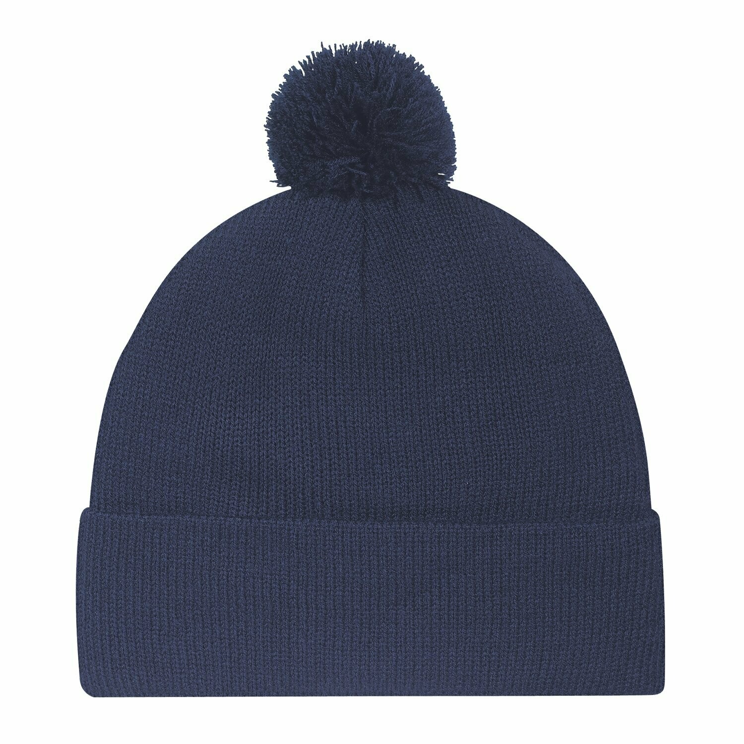 Acrylic Cuff Toque, Colours: Navy
