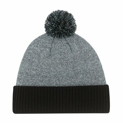 Acrylic Cuff Toque (Pom Pom 8cm)