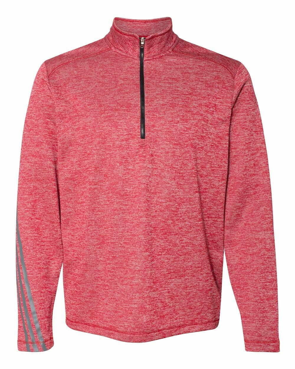Brushed Terry Heathered Quarter-Zip Pullover