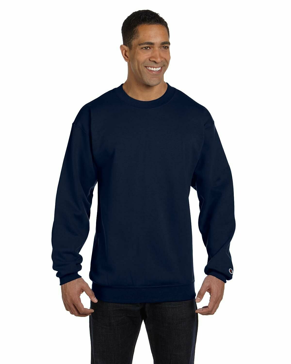 Adult 9 oz. Double Dry Eco® Crew, Colours: Navy