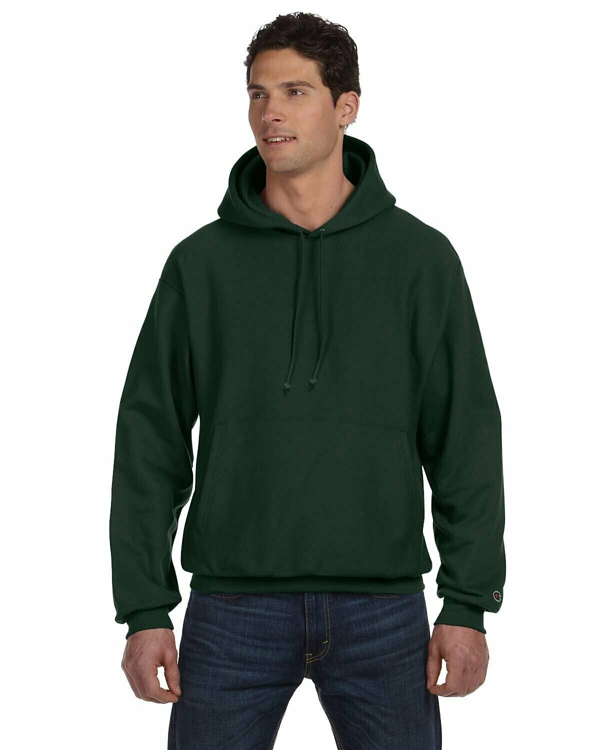 Reverse Weave® 12 oz., Pullover Hooded Sweatshirt