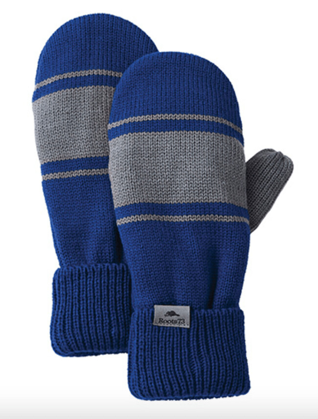 UNISEX HEMLOCK ROOTS73 KNIT MITTS, Colours: Cobaly/Quarry